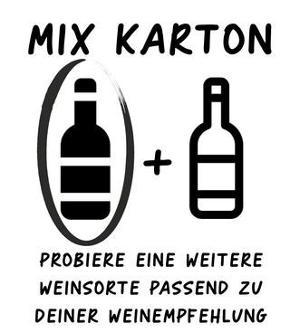 Mix Karton: The King 2014 Rotweincuvée & Die Gefährten 2017